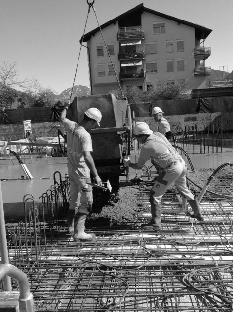 Baustelle | LA CONTENTA, Domat/Ems (Bild: Aita Flury)