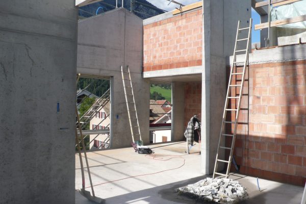 Baustelle | LA CONTENTA, Domat/Ems (Bild: Aita Flury)
