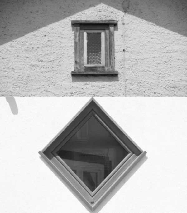 des formes de fenêtres inhabituelles (Image: David Häberli)