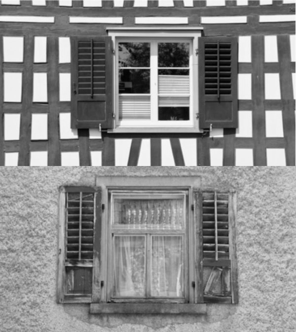 état variable des volets en bois (Image: David Häberli)