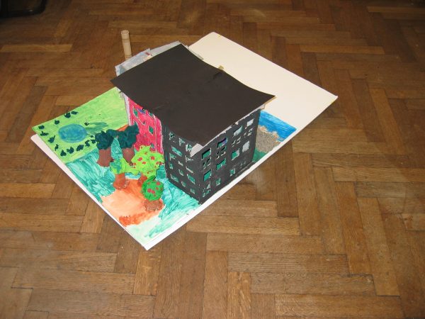 Modell Wohnform (Immagine: Spacespot Projektwoche “Mitten im Leben – wie wollt ihr wohnen?”)