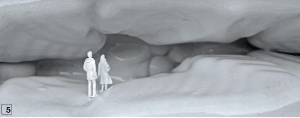 Dans la grotte rocheuse (intérieur d’une figurine en céramique) (Image: «Bauten, Städte, Landschaften» («Bâtiments, villes, paysages»))