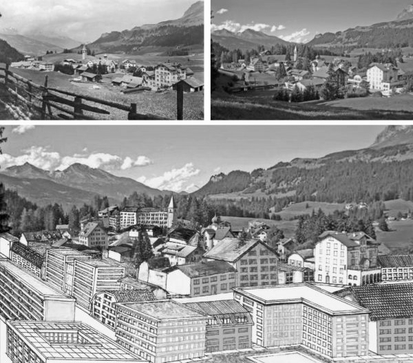 Parpan hier – aujourd’hui – demain (Image: Image: «Bauten, Städte, Landschaften» («Bâtiments, villes, paysages»))