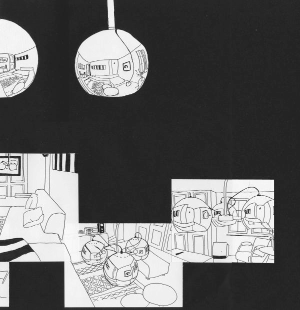 Collage spatial (Image: Semaine de projets «Lichtidee und Stadtgestalt» («Idée lumineuse et aménagement de la ville»))