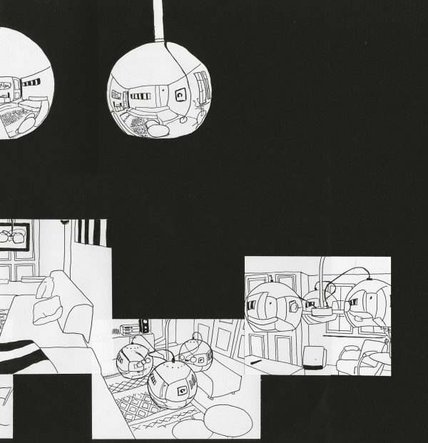 Collage spatial (Image: Semaine de projets «Lichtidee und Stadtgestalt» («Idée lumineuse et aménagement de la ville»))