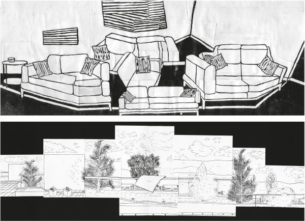 Collage spatial (Image: Semaine de projets «Lichtidee und Stadtgestalt» («Idée lumineuse et aménagement de la ville»))