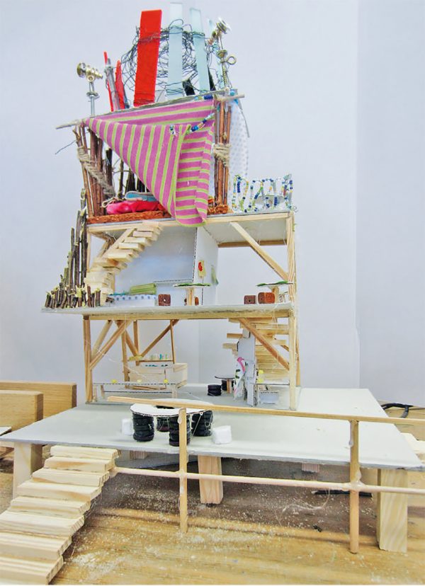 T-Raum Modell (Image: Lehrmittel “Bauten, Städte, Landschaften”)