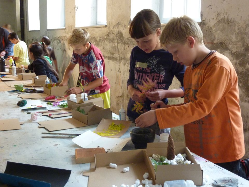 Fundaziun Nairs, Workshops für Kinder und Jugendliche, Foto by Stephan Hauswirth