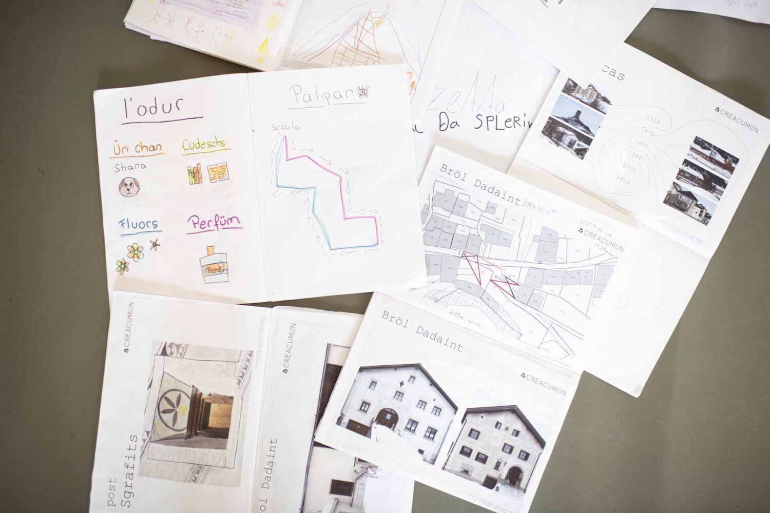 CREACUMÜN Projektwoche Schule Ardez/Guarda, Oktober 2020, © Mayk Wendt