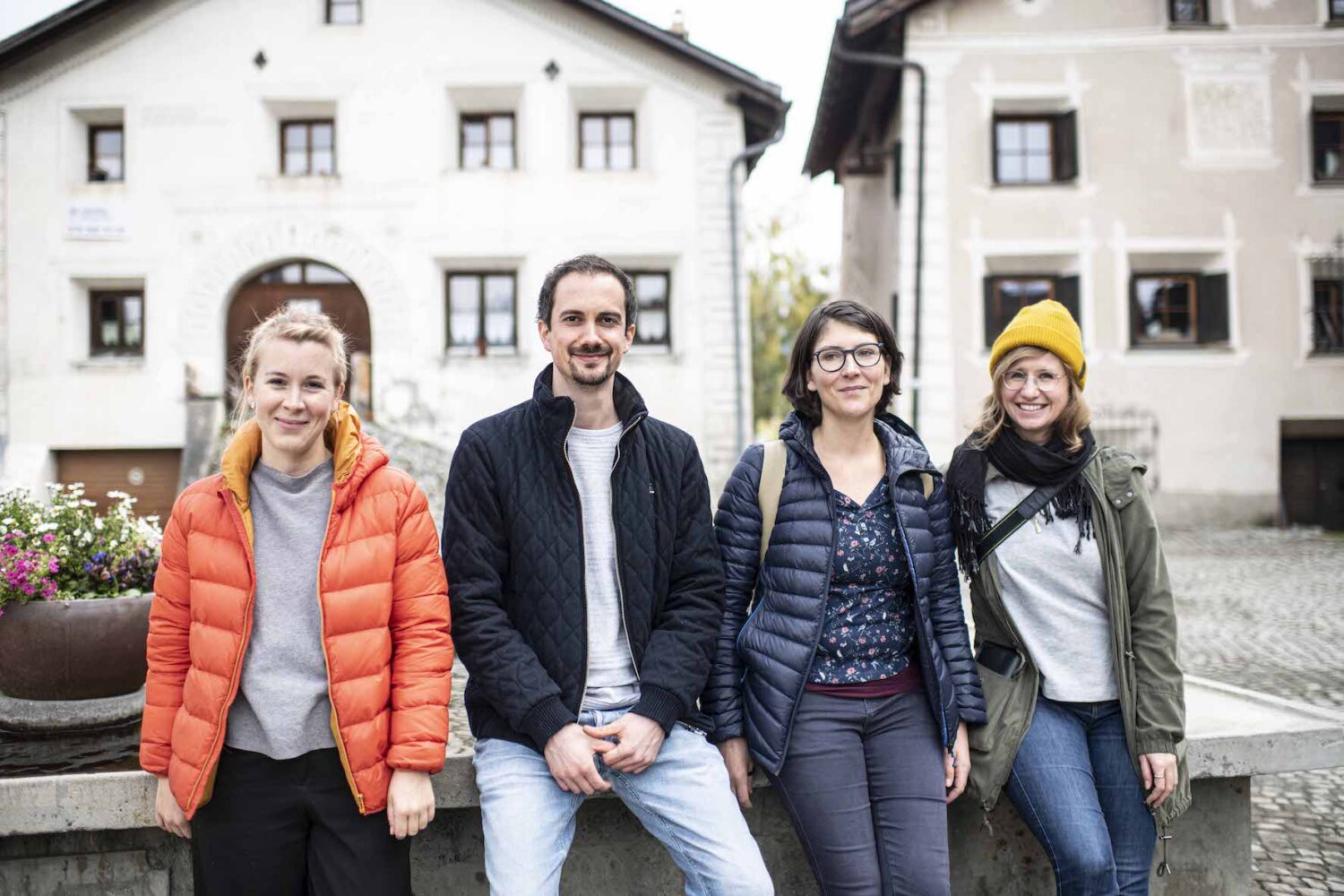 Vorstand Verein CREACUMÜN: Adriana Stuppan, Riet Fanzun, Tinetta Rauch, Viviane Ehrensberger (nicht im Bild: Christof Rösch) © Mayk Wendt