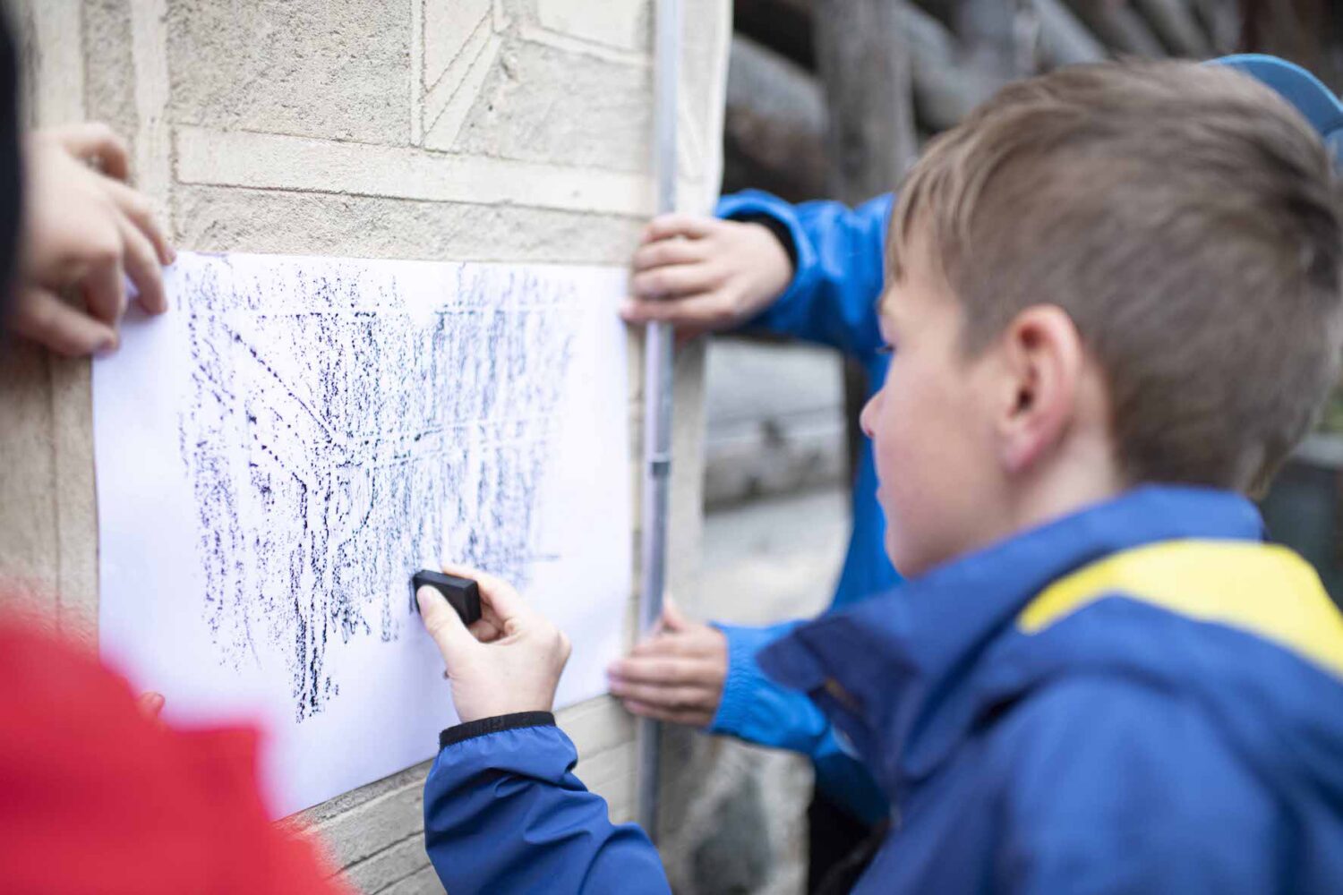 CREACUMÜN Projektwoche Schule Ardez/Guarda, Oktober 2020, © Mayk Wendt