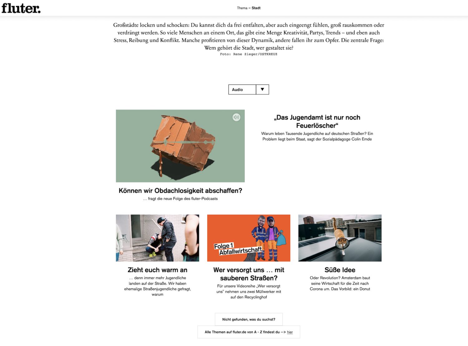 Jugendmagazin fluter.de