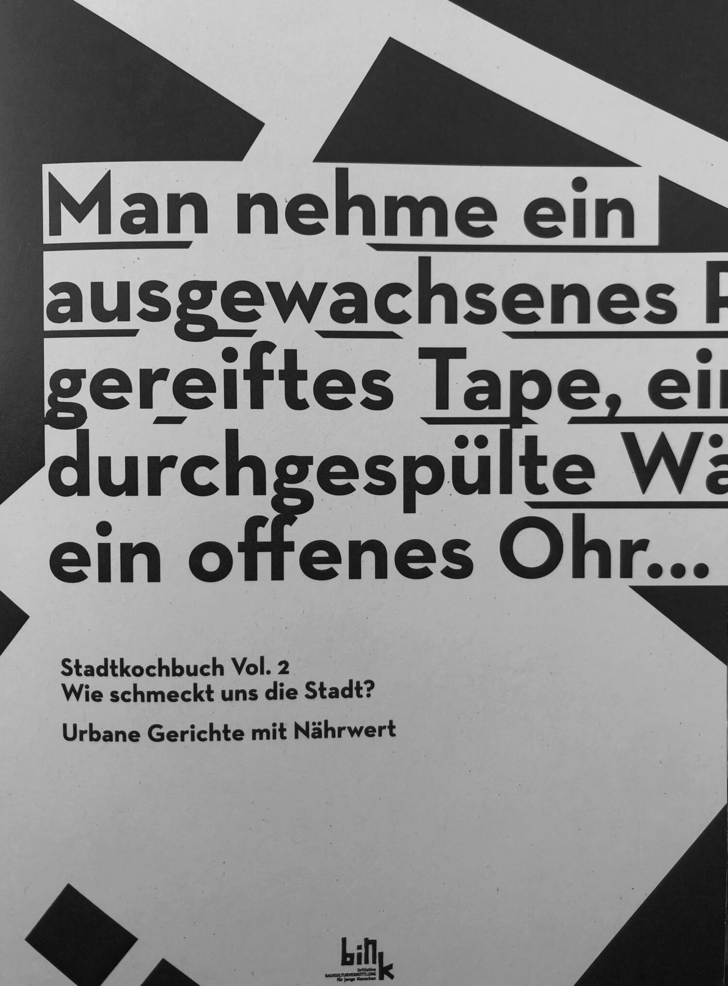 Stadtkochbuch Vol. 2 – Wie schmeckt uns die Stadt? Urbane Gerichte mit Nährwert