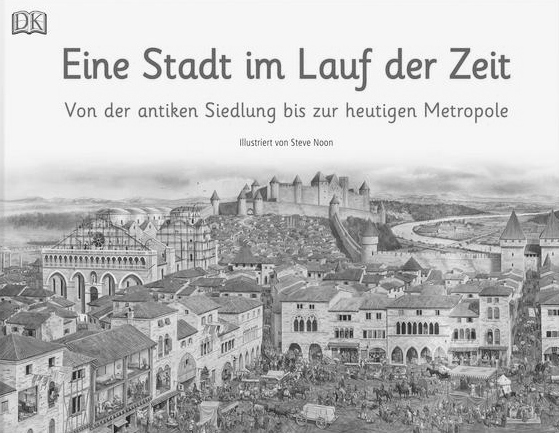 Eine Stadt im Laufe der Zeit