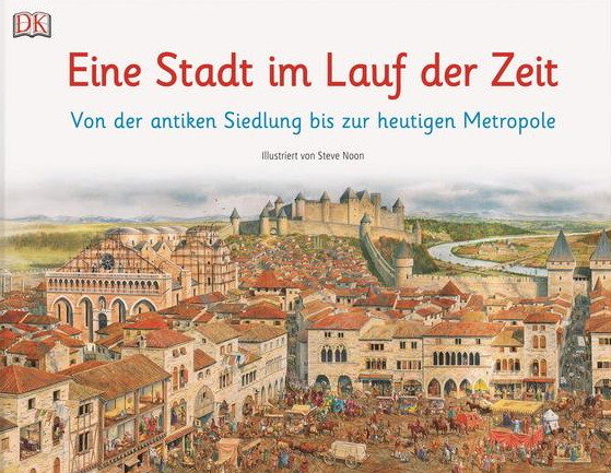 Eine Stadt im Laufe der Zeit